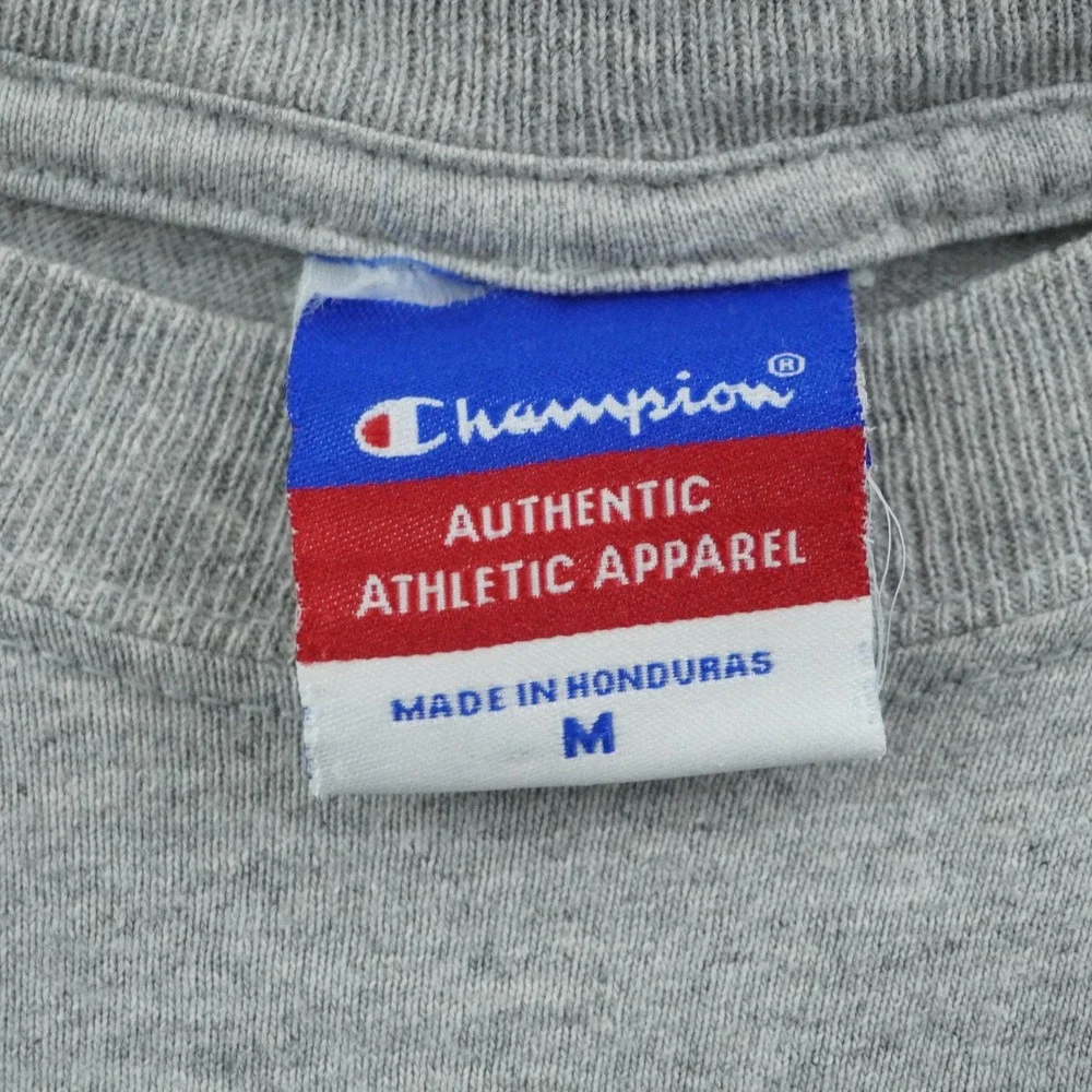 Champion T-Shirt Mens Medium Grey Air Force Boxing Falcons Graphic Athletic Tee - Picture 4 of 8